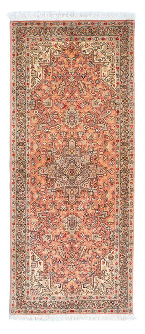 Biegacz Dywan perski - Tabriz - Królewski - 206 x 82 cm - wielokolorowy