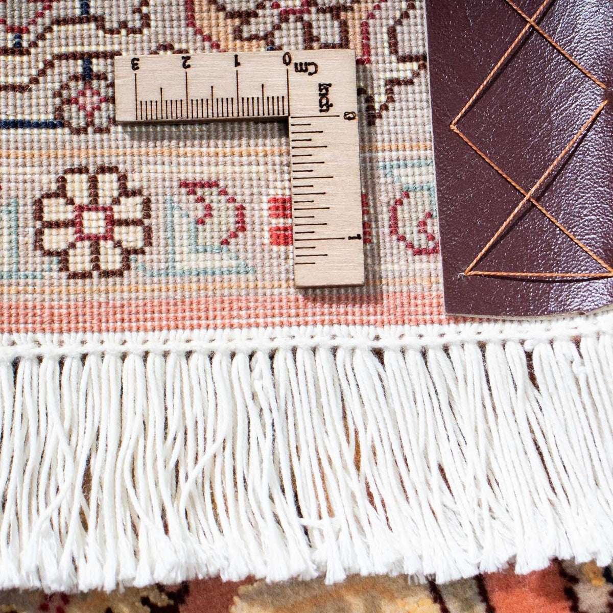 Biegacz Dywan perski - Tabriz - Królewski - 206 x 82 cm - wielokolorowy