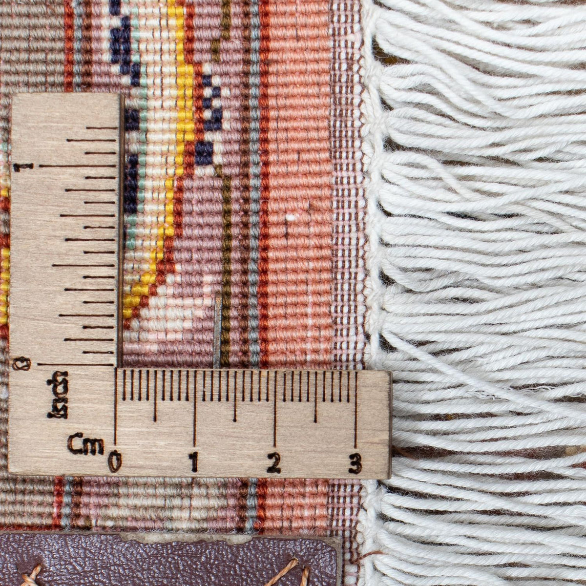 Biegacz Dywan perski - Tabriz - Królewski - 389 x 93 cm - jasna czerwień