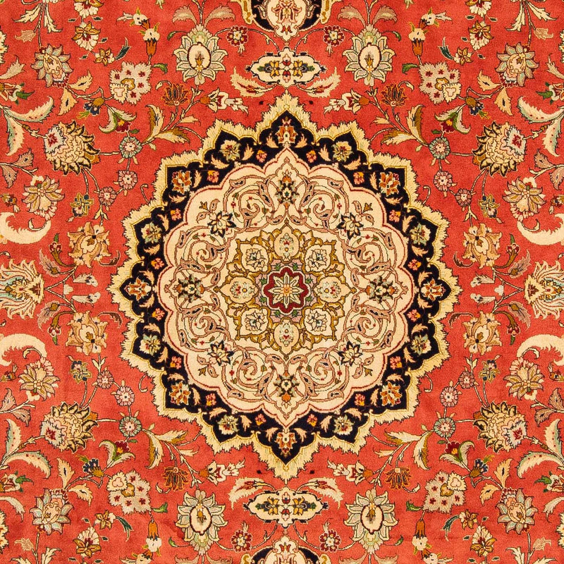 Dywan perski - Tabriz - Królewski - 295 x 203 cm - rdza