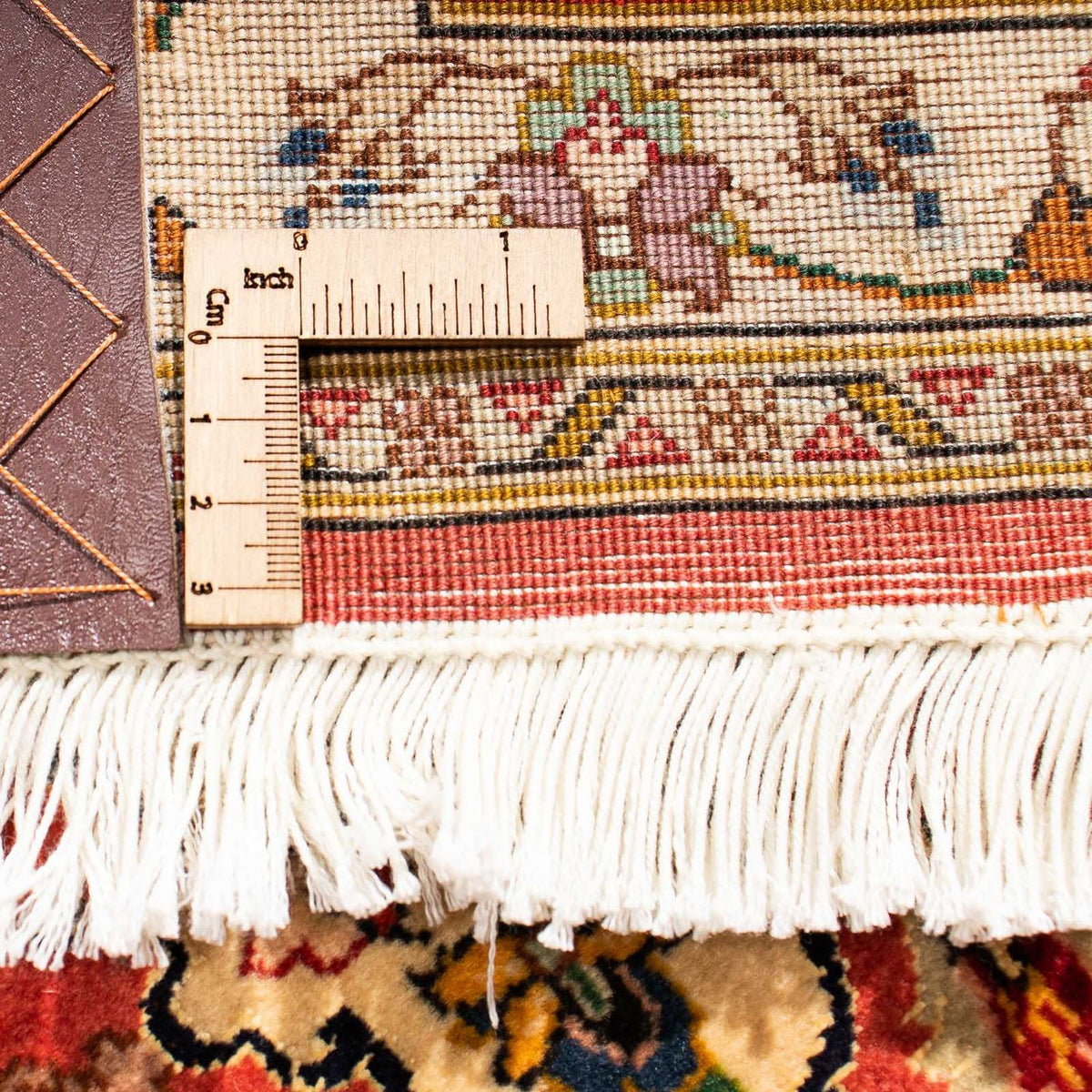 Dywan perski - Tabriz - Królewski - 295 x 203 cm - rdza