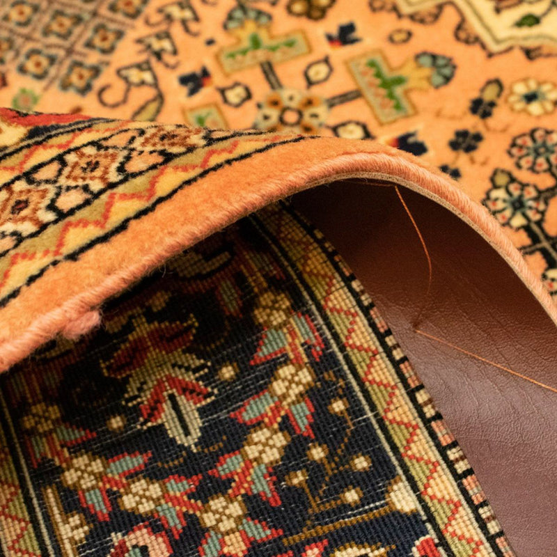 Dywan perski - Tabriz - Królewski - 142 x 98 cm - złoto