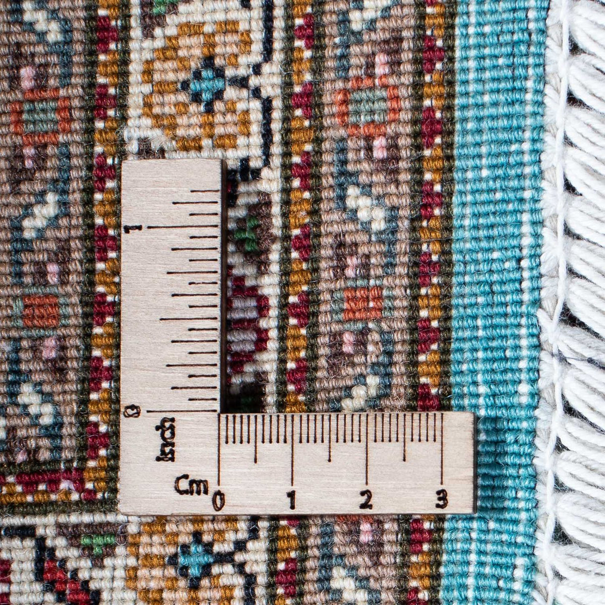 Dywan perski - Tabriz - 204 x 151 cm - niebieski