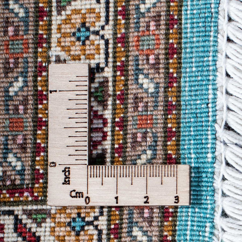 Dywan perski - Tabriz - 204 x 151 cm - niebieski