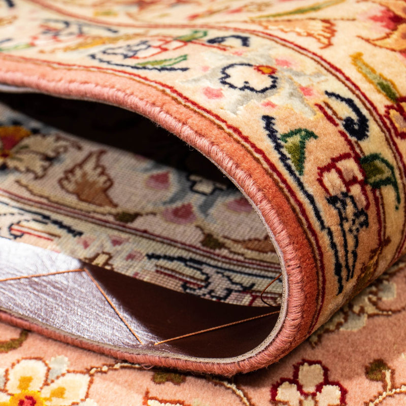 Dywan perski - Tabriz - Królewski - 212 x 148 cm - rdza