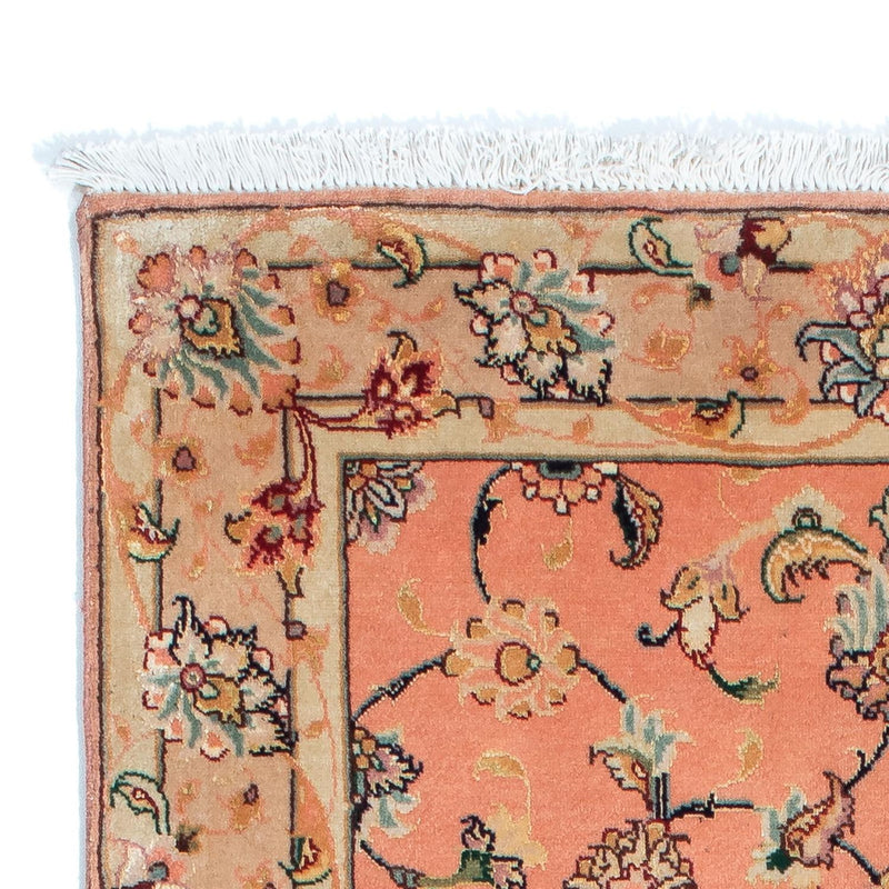 Biegacz Dywan perski - Tabriz - Królewski - 165 x 74 cm - jasna czerwień