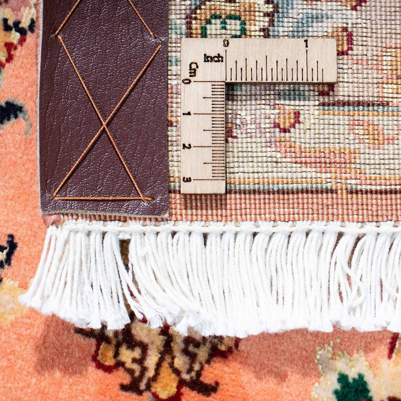 Biegacz Dywan perski - Tabriz - Królewski - 165 x 74 cm - jasna czerwień