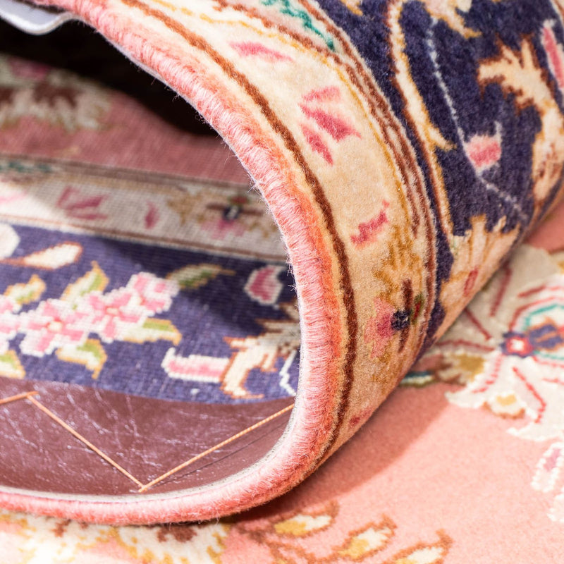 Biegacz Dywan perski - Tabriz - Królewski - 198 x 80 cm - jasna czerwień