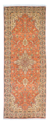Biegacz Dywan perski - Tabriz - Królewski - 215 x 82 cm - rdza