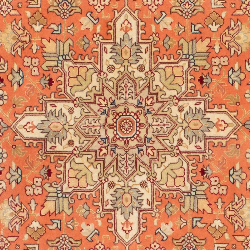 Biegacz Dywan perski - Tabriz - Królewski - 215 x 82 cm - rdza