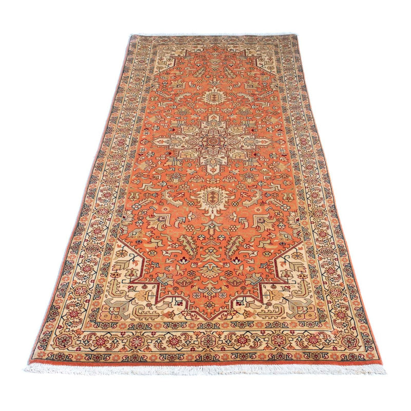 Biegacz Dywan perski - Tabriz - Królewski - 215 x 82 cm - rdza
