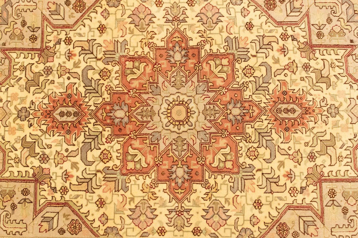 Dywan perski - Tabriz - Królewski - 147 x 103 cm - beżowy