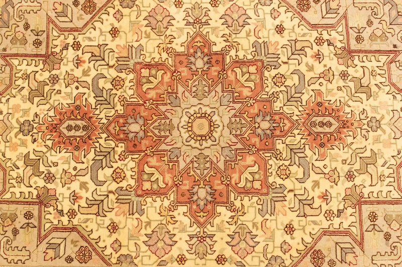 Dywan perski - Tabriz - Królewski - 147 x 103 cm - beżowy
