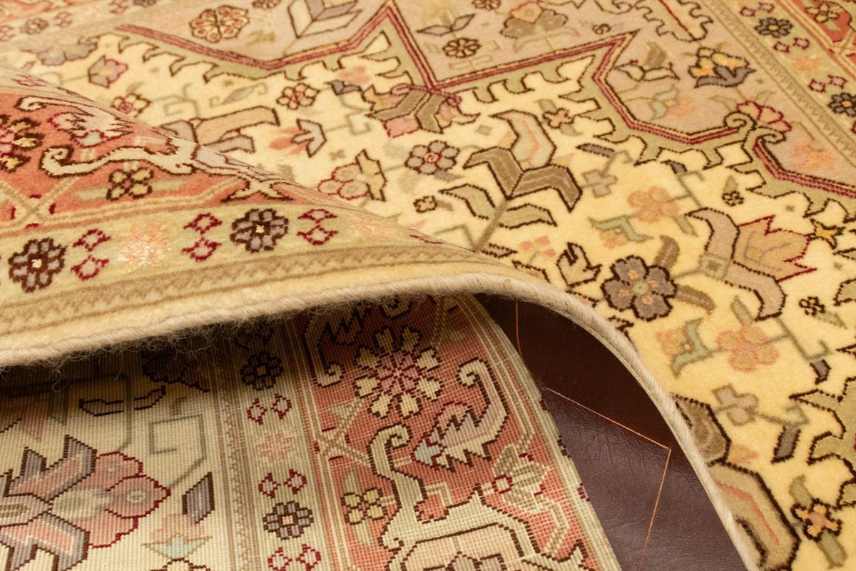 Dywan perski - Tabriz - Królewski - 147 x 103 cm - beżowy