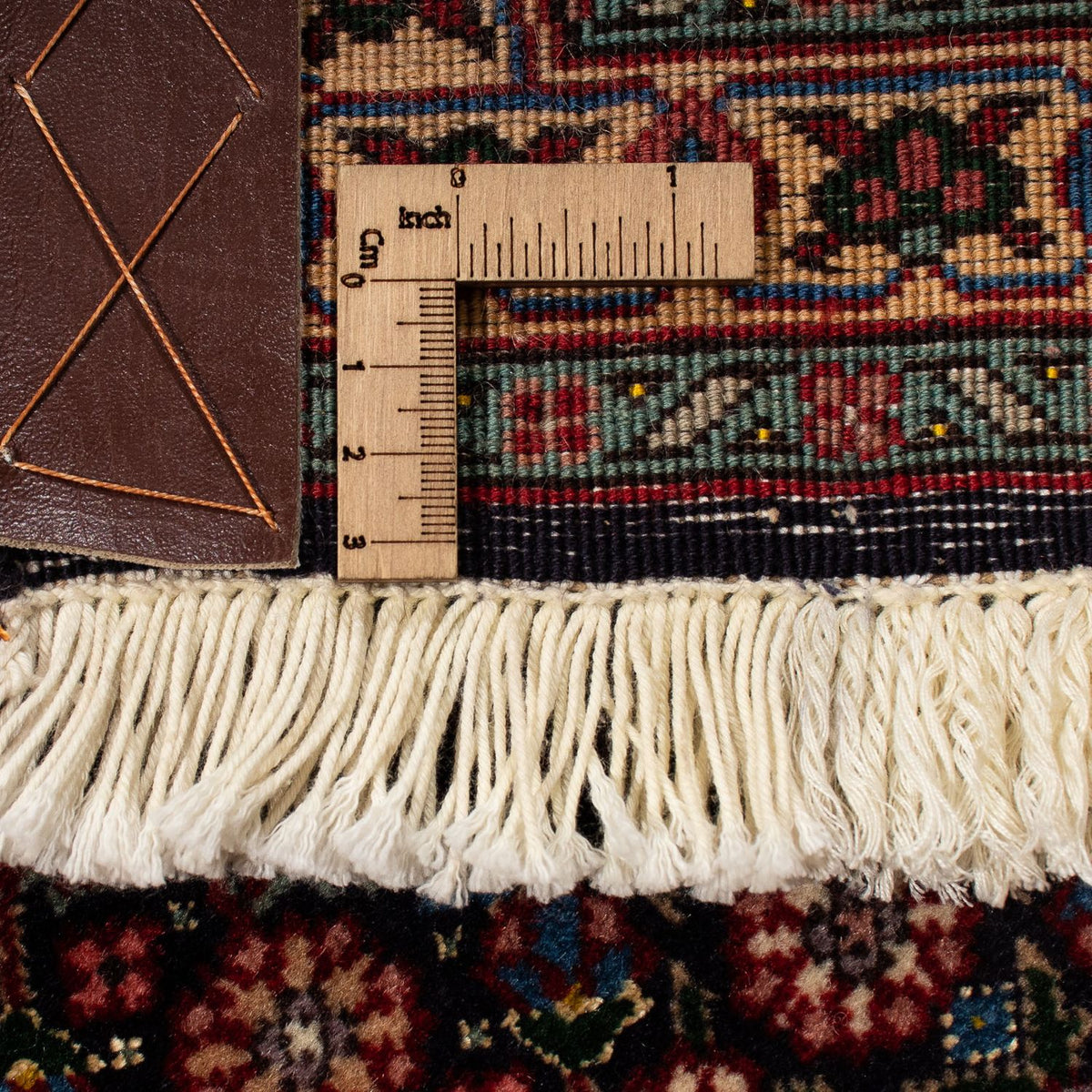 Dywan perski - Tabriz kwadratowy  - 200 x 195 cm - ciemnoniebieski