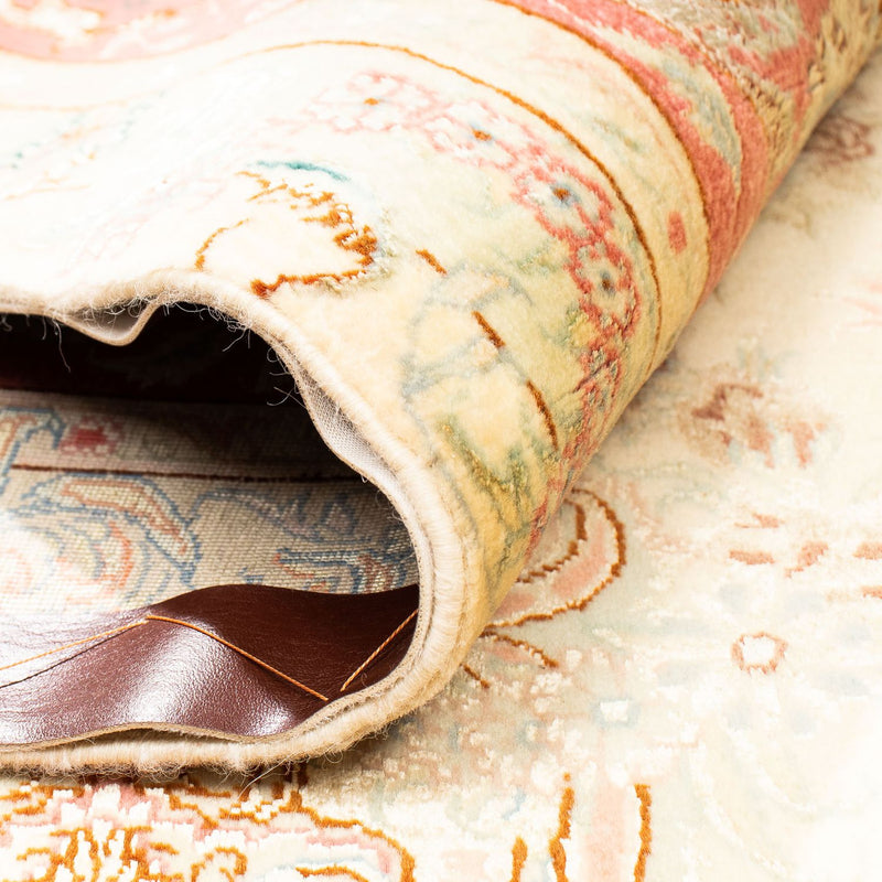 Dywan perski - Tabriz - Królewski - 307 x 198 cm - beżowy