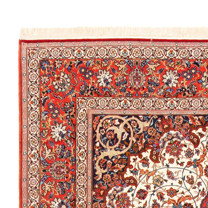 Dywan perski - Isfahan - Premium - 310 x 208 cm - czerwony