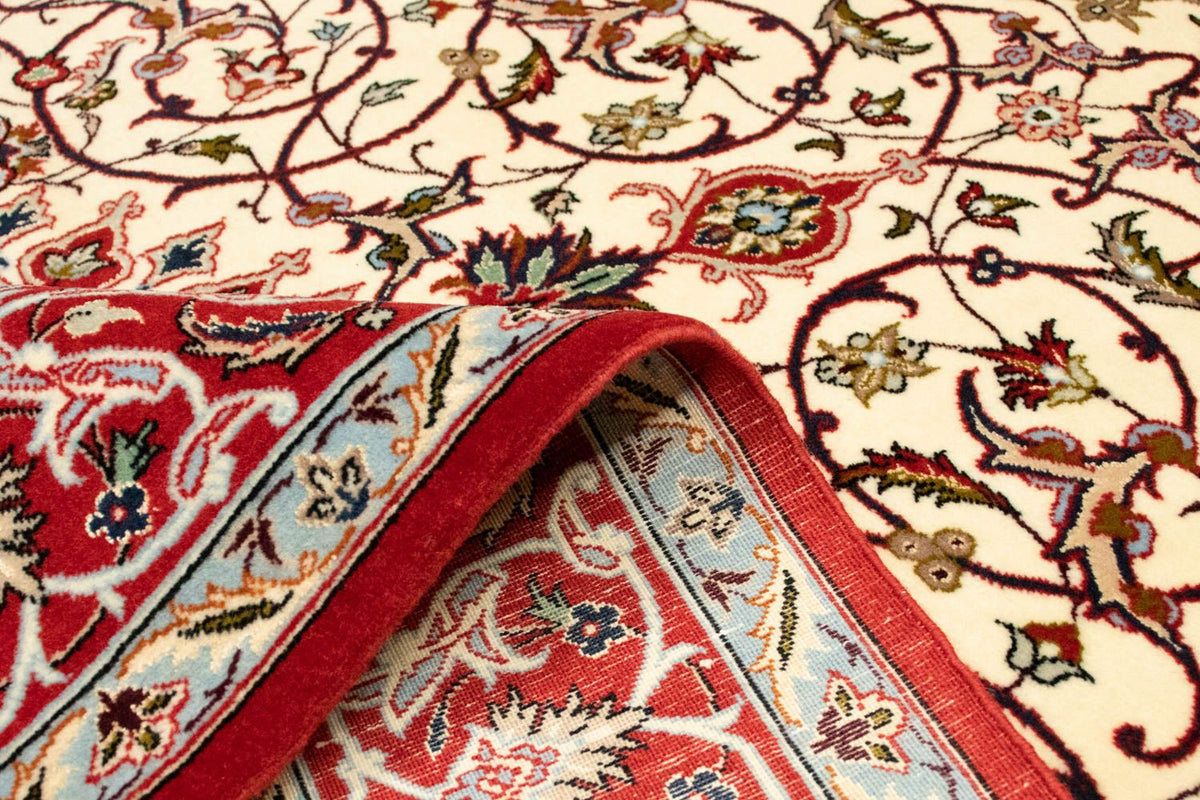 Dywan perski - Isfahan - Premium - 170 x 109 cm - beżowy