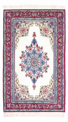 Dywan perski - Isfahan - Premium - 120 x 71 cm - beżowy