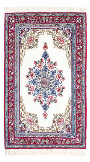Dywan perski - Isfahan - Premium - 120 x 71 cm - beżowy
