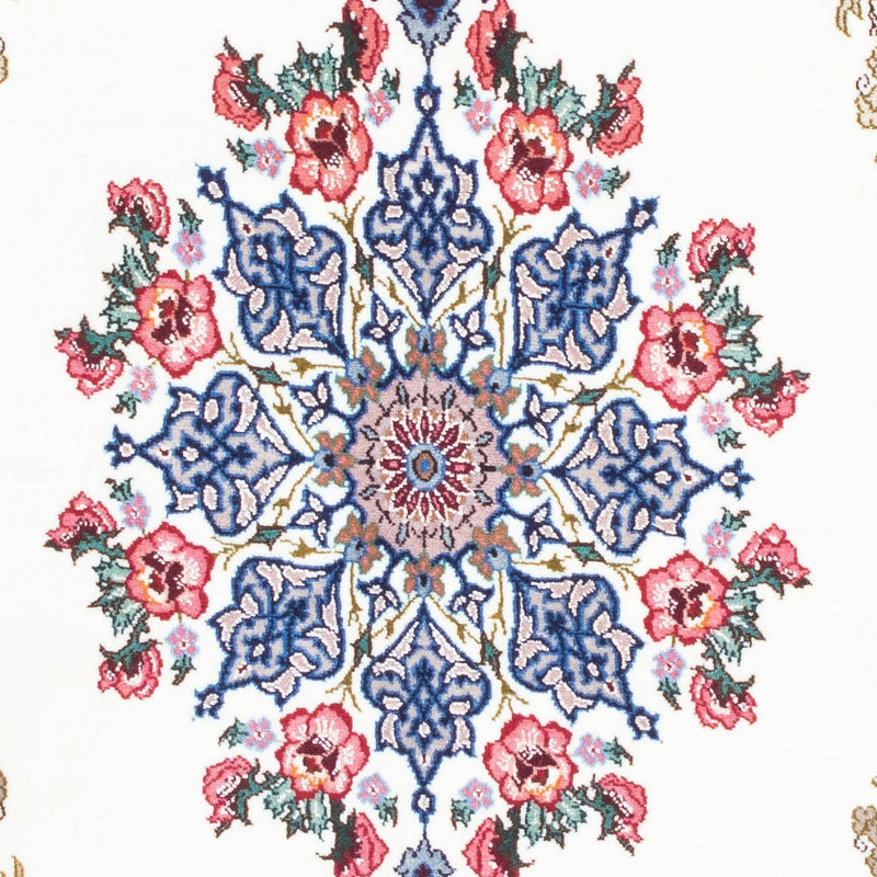 Dywan perski - Isfahan - Premium - 120 x 71 cm - beżowy