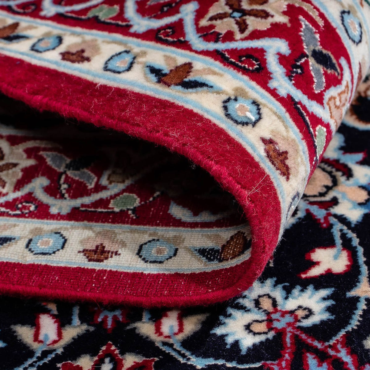 Dywan perski - Isfahan - Premium - 104 x 72 cm - ciemna czerwień