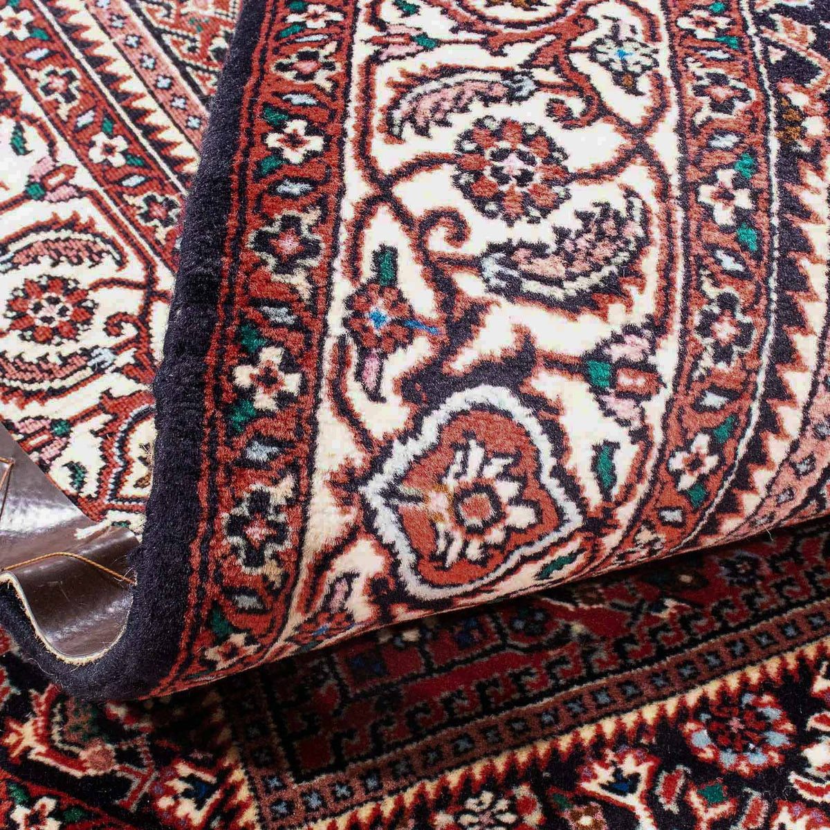 Dywan perski - Bijar - 176 x 112 cm - czerwony