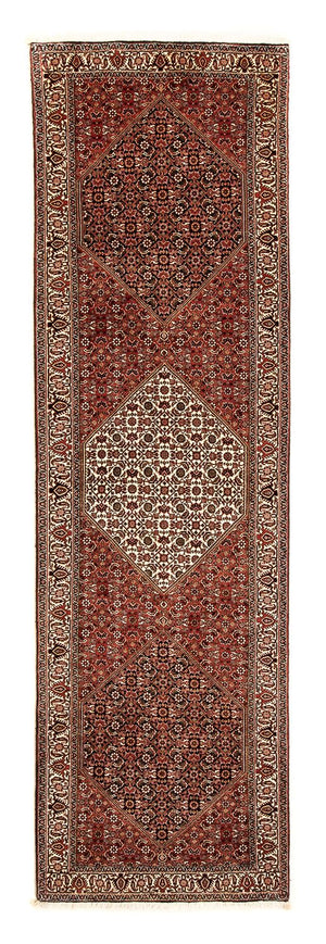 Biegacz Dywan perski - Bijar - 294 x 84 cm - wielokolorowy