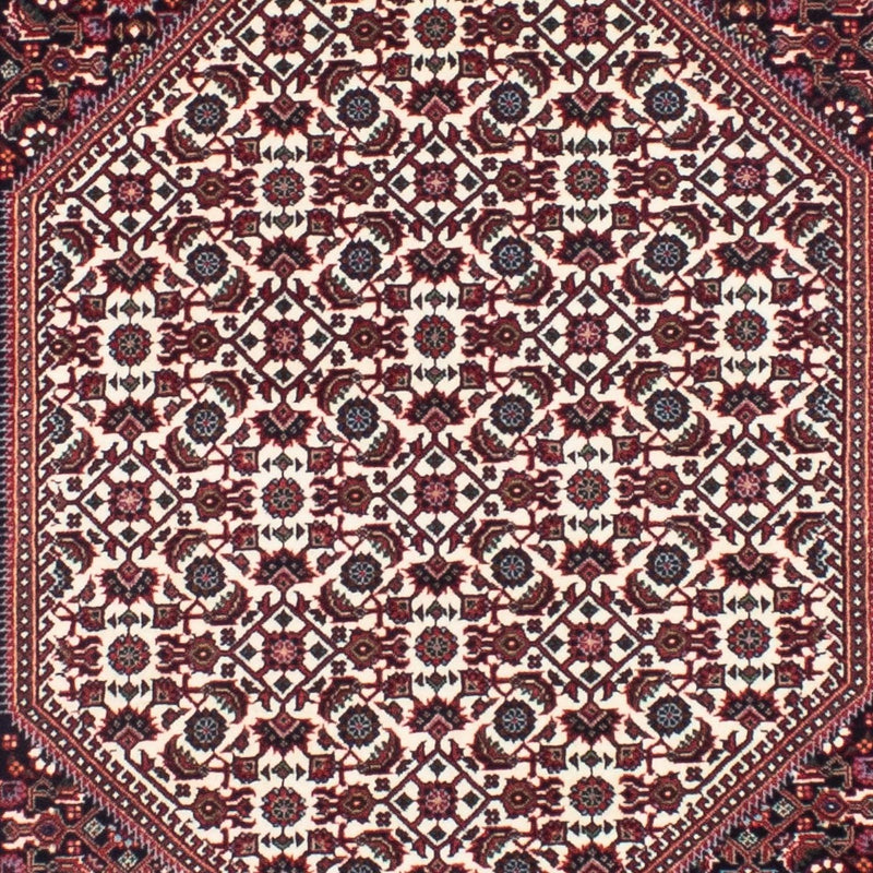 Biegacz Dywan perski - Bijar - 302 x 84 cm - beżowy