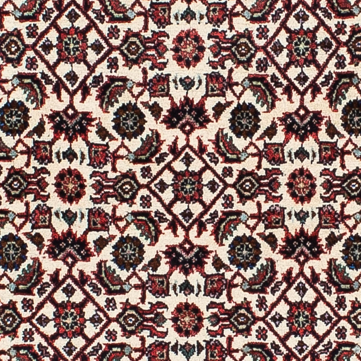 Dywan perski - Bijar - 194 x 132 cm - ciemnoniebieski