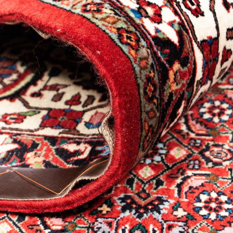 Dywan perski - Bijar - 398 x 299 cm - ciemna czerwień