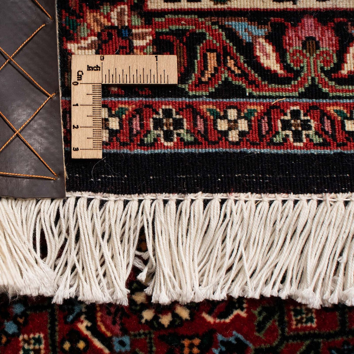 Dywan perski - Bijar - 263 x 204 cm - ciemna czerwień