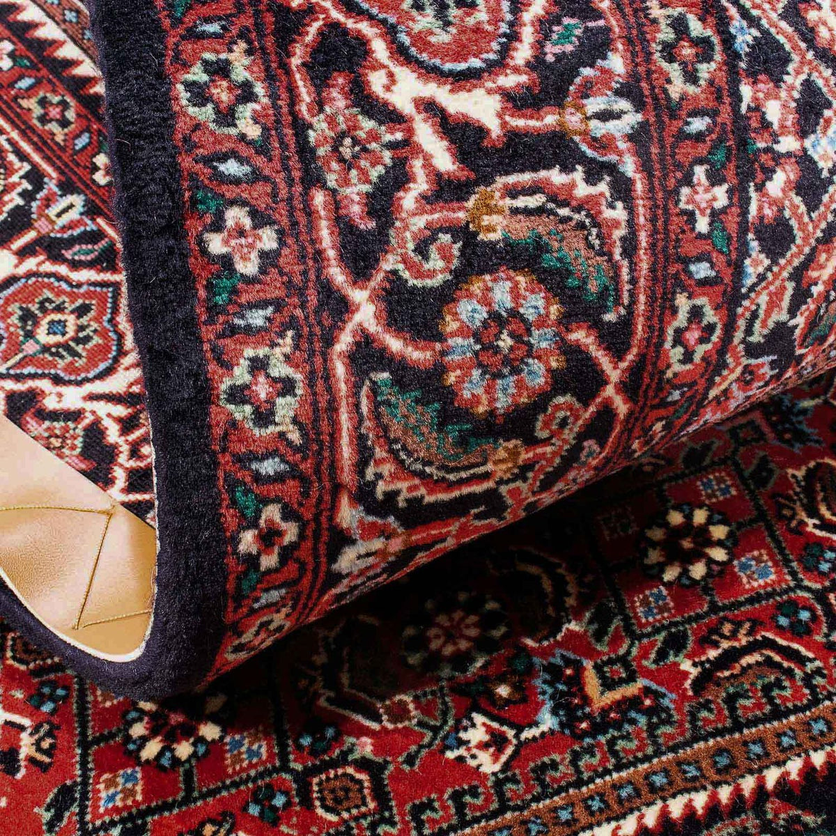 Dywan perski - Bijar - 169 x 111 cm - czerwony