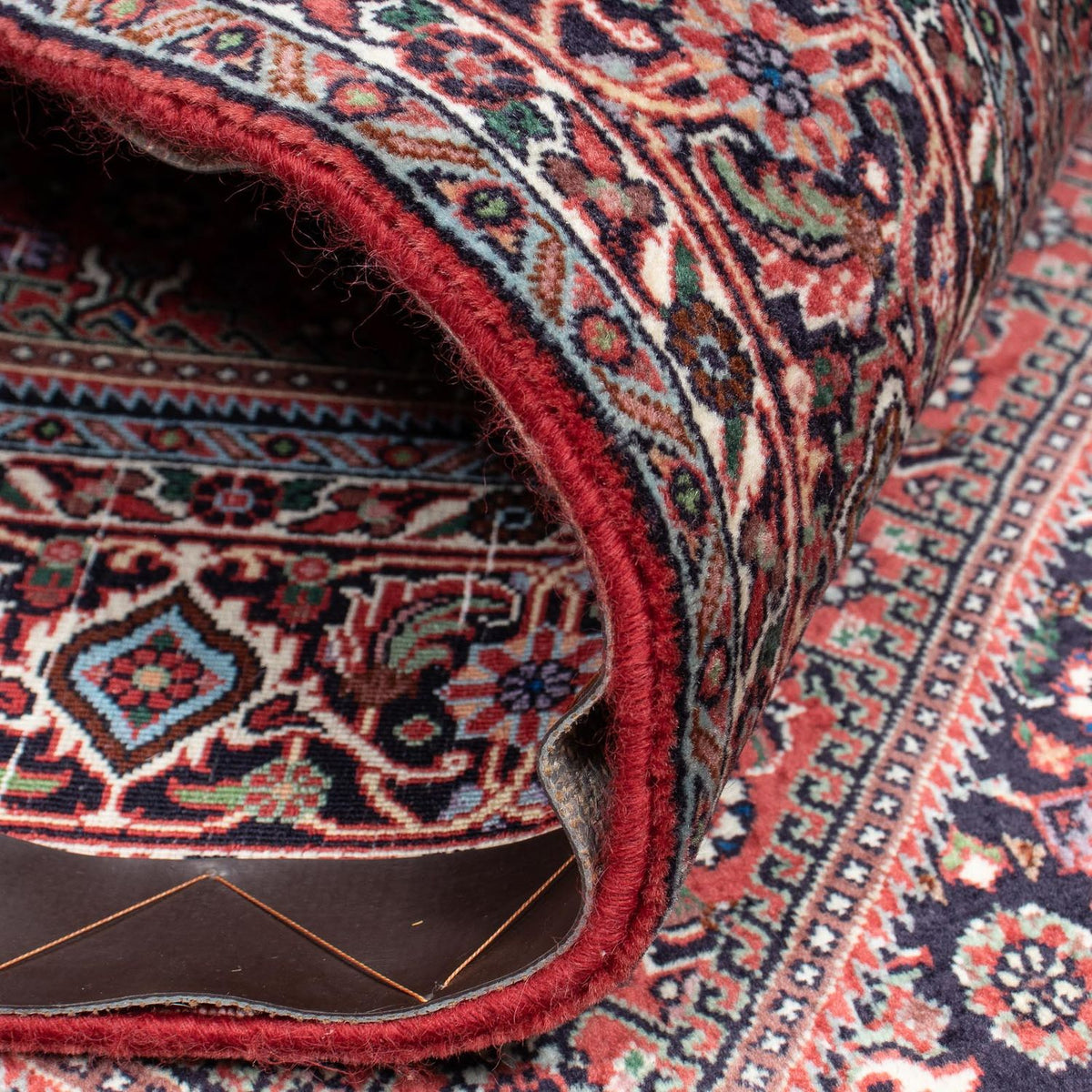 Dywan perski - Bijar - 206 x 132 cm - jasna czerwień