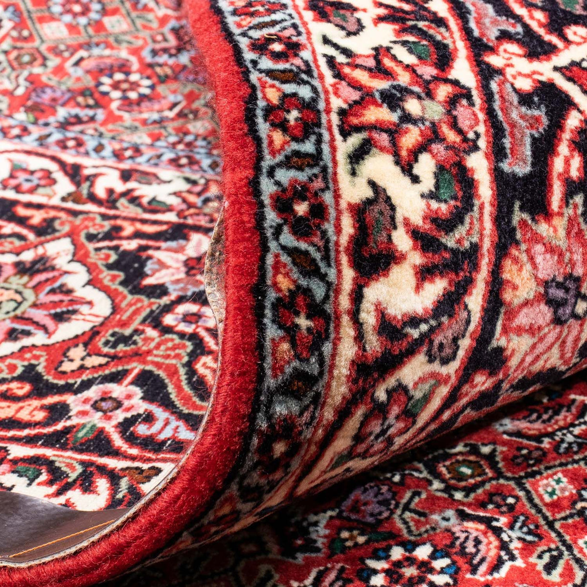 Dywan perski - Bijar - 350 x 246 cm - czerwony