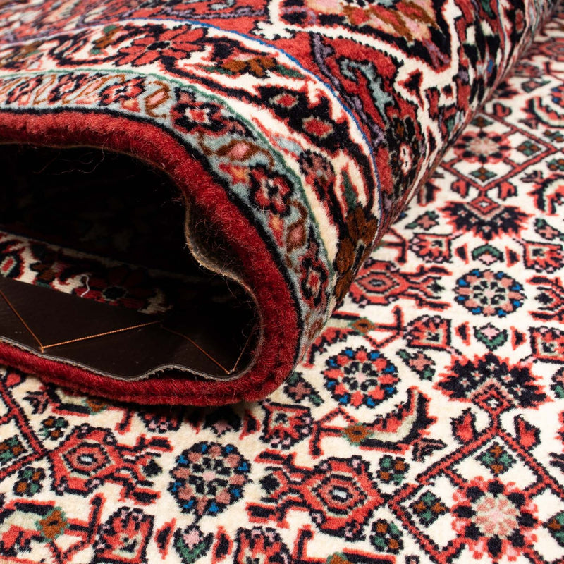 Dywan perski - Bijar - 245 x 202 cm - ciemna czerwień