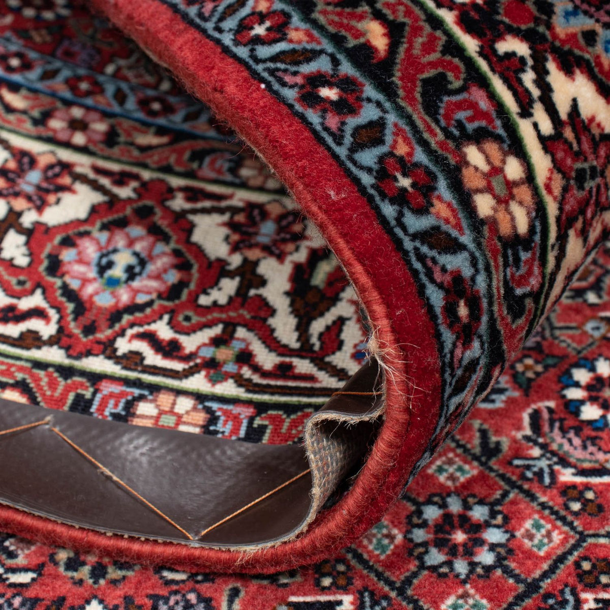 Dywan perski - Bijar - 221 x 143 cm - czerwony