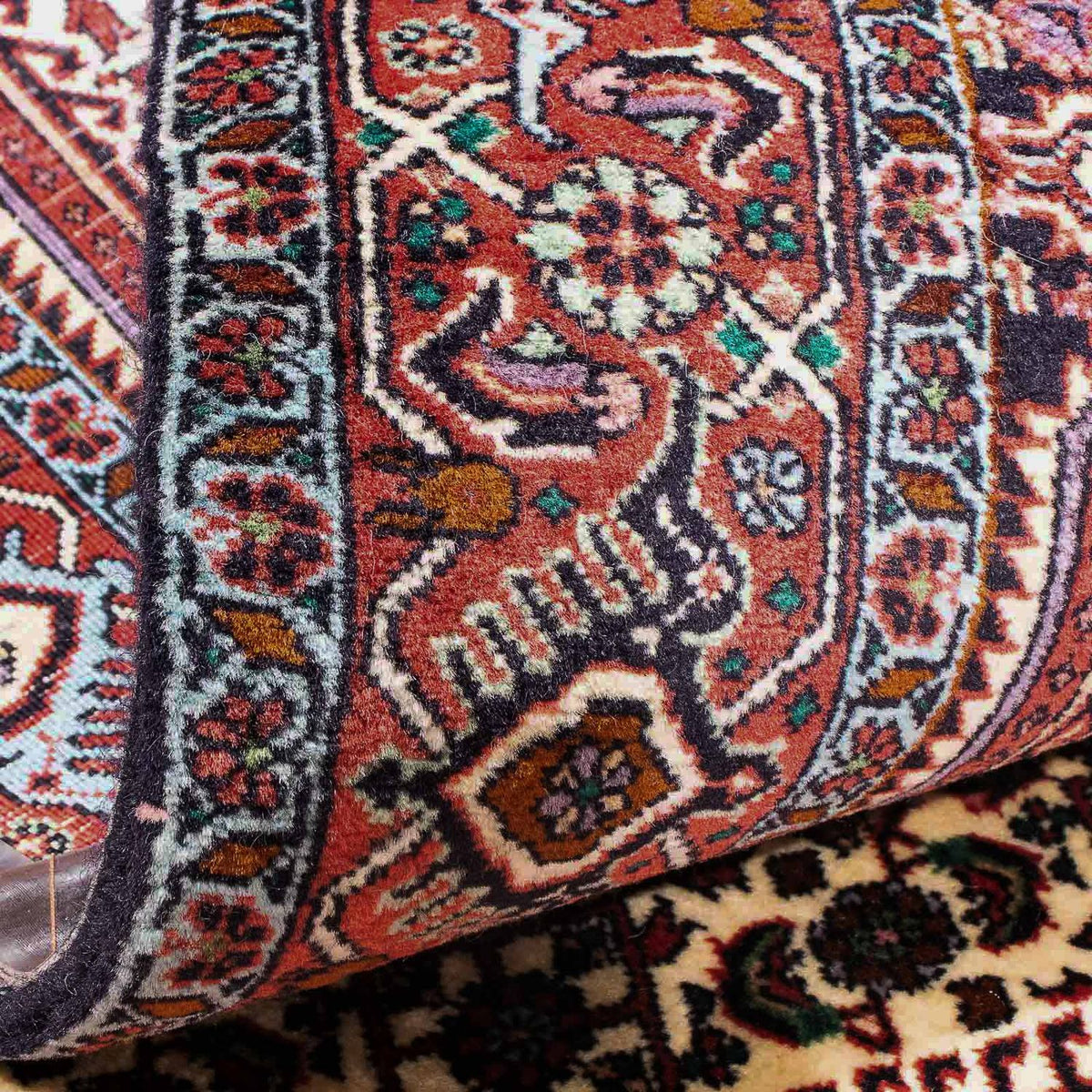 Dywan perski - Bijar - 173 x 105 cm - beżowy