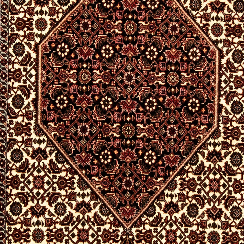 Biegacz Dywan perski - Bijar - 308 x 81 cm - wielokolorowy