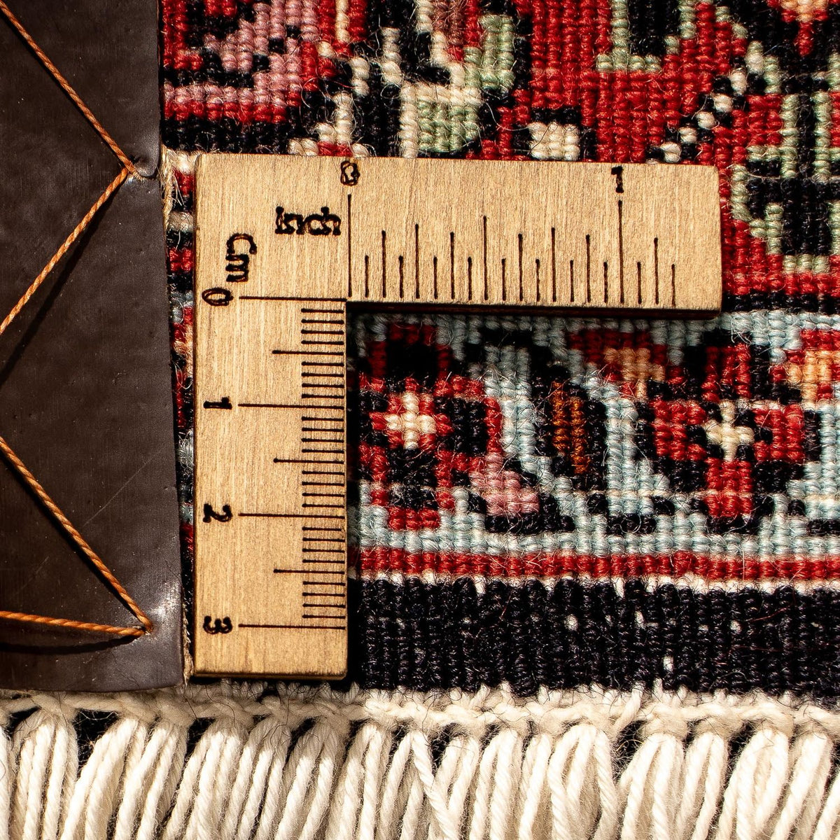 Biegacz Dywan perski - Bijar - 308 x 81 cm - wielokolorowy