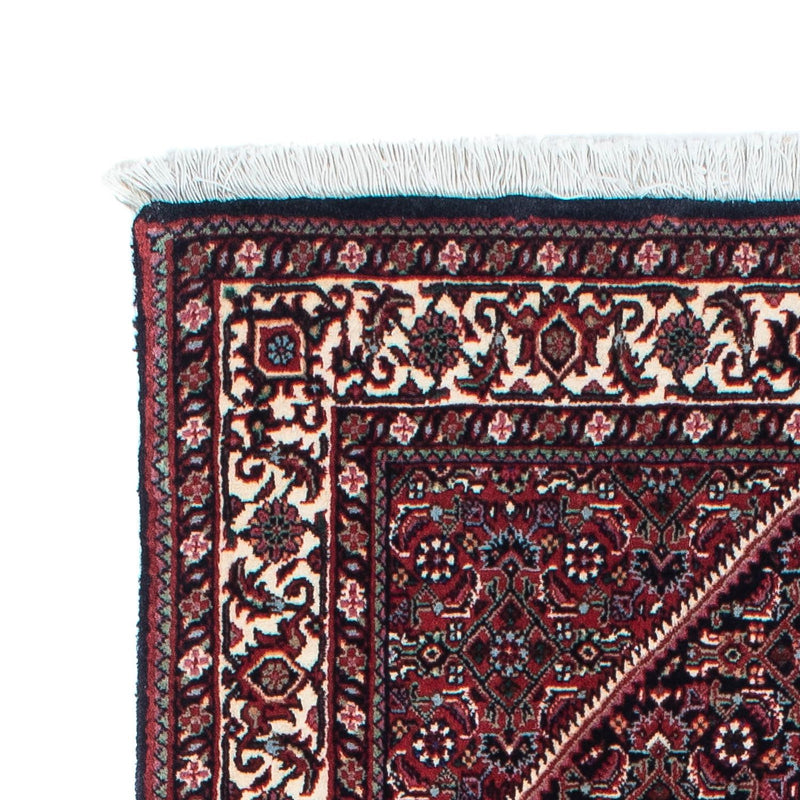 Biegacz Dywan perski - Bijar - 213 x 74 cm - ciemnoniebieski