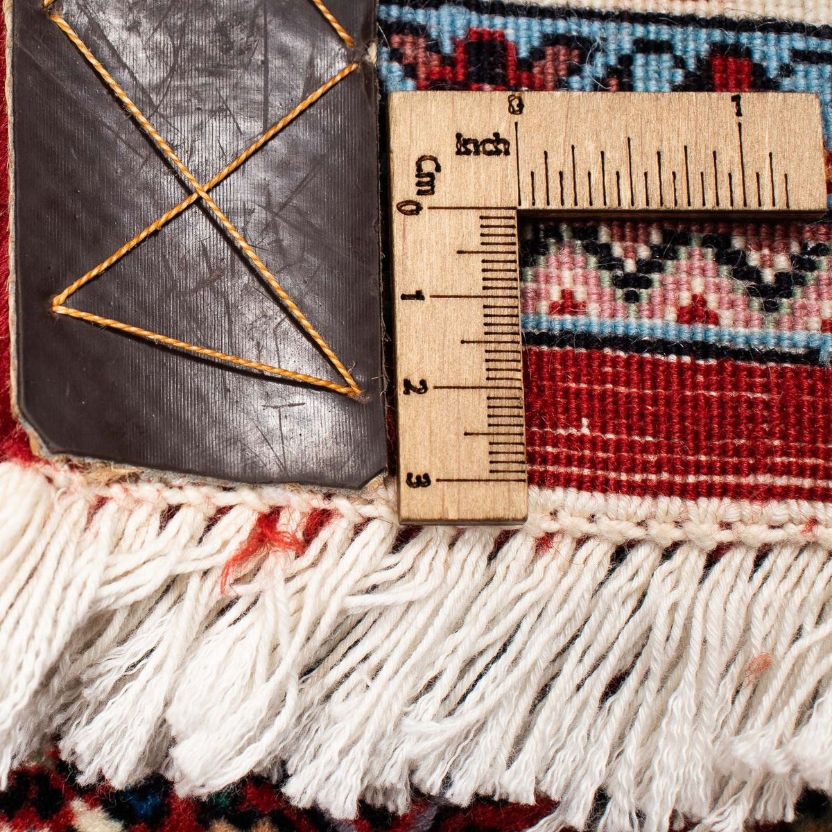 Dywan perski - Bijar - 392 x 299 cm - ciemna czerwień