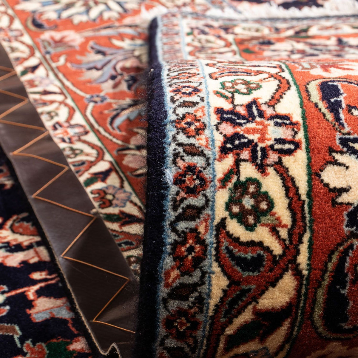 Perski dywan - Bijar - Royal - 343 x 248 cm - czarny