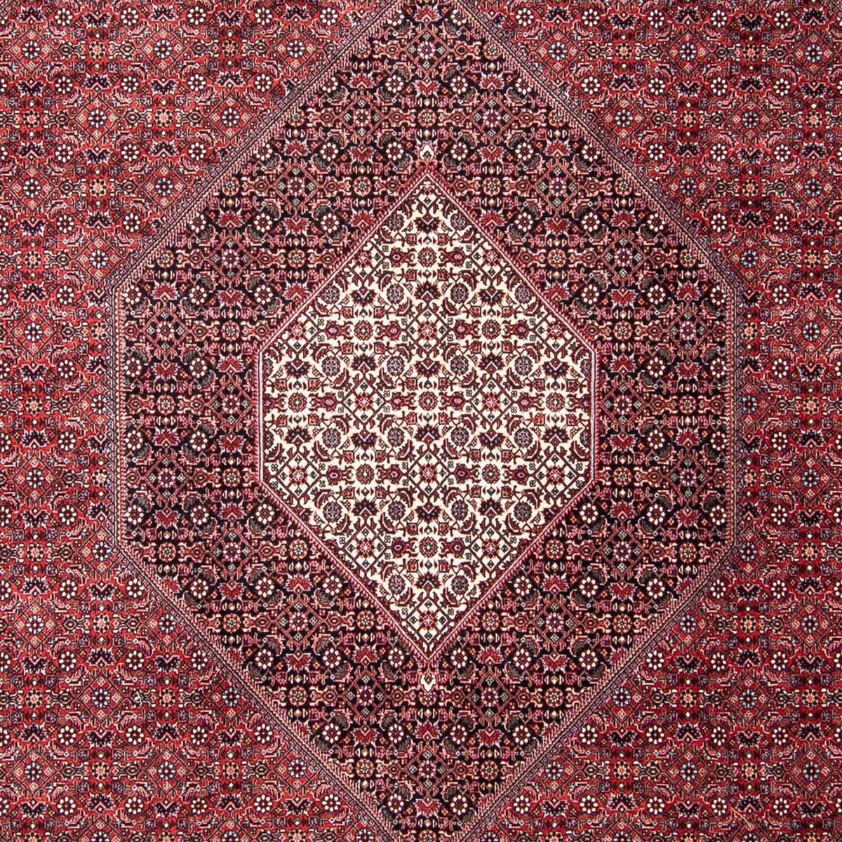 Dywan perski - Bijar - 302 x 253 cm - czerwony