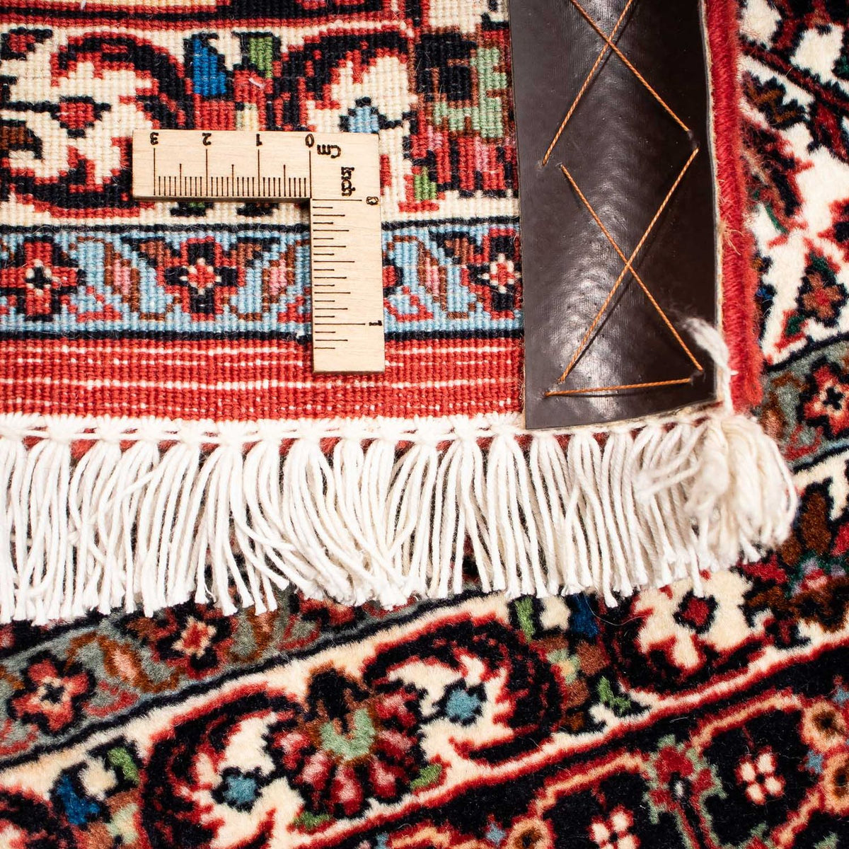 Dywan perski - Bijar - 237 x 200 cm - ciemna czerwień