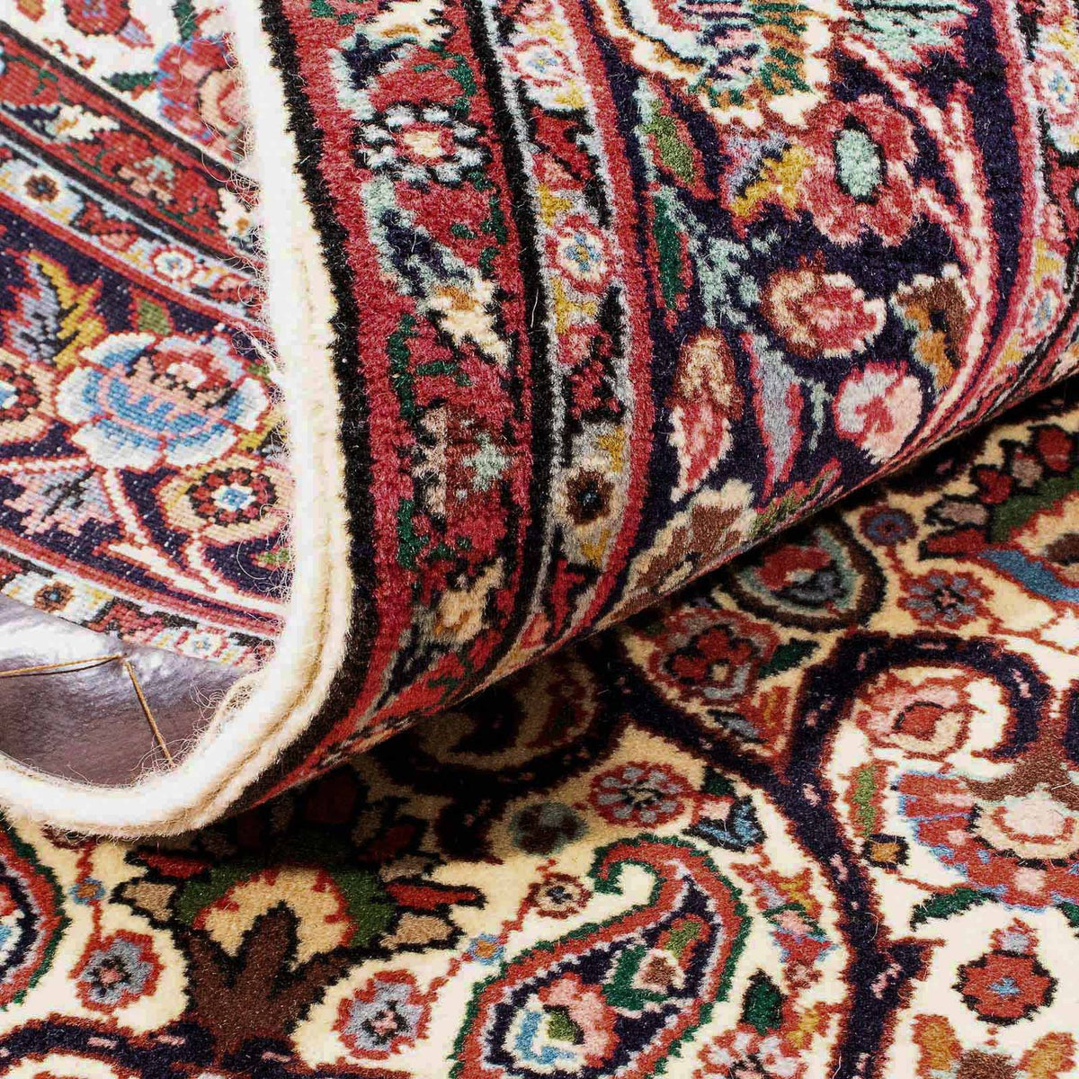 Dywan perski - Bijar - 183 x 109 cm - beżowy