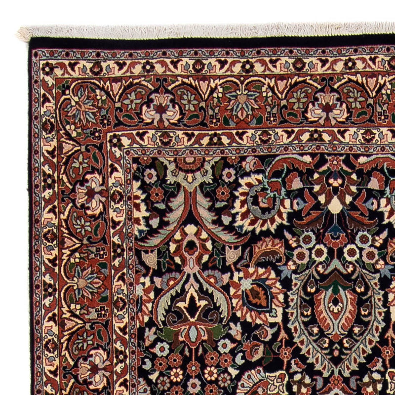 Dywan perski - Bijar - 240 x 165 cm - ciemnoniebieski