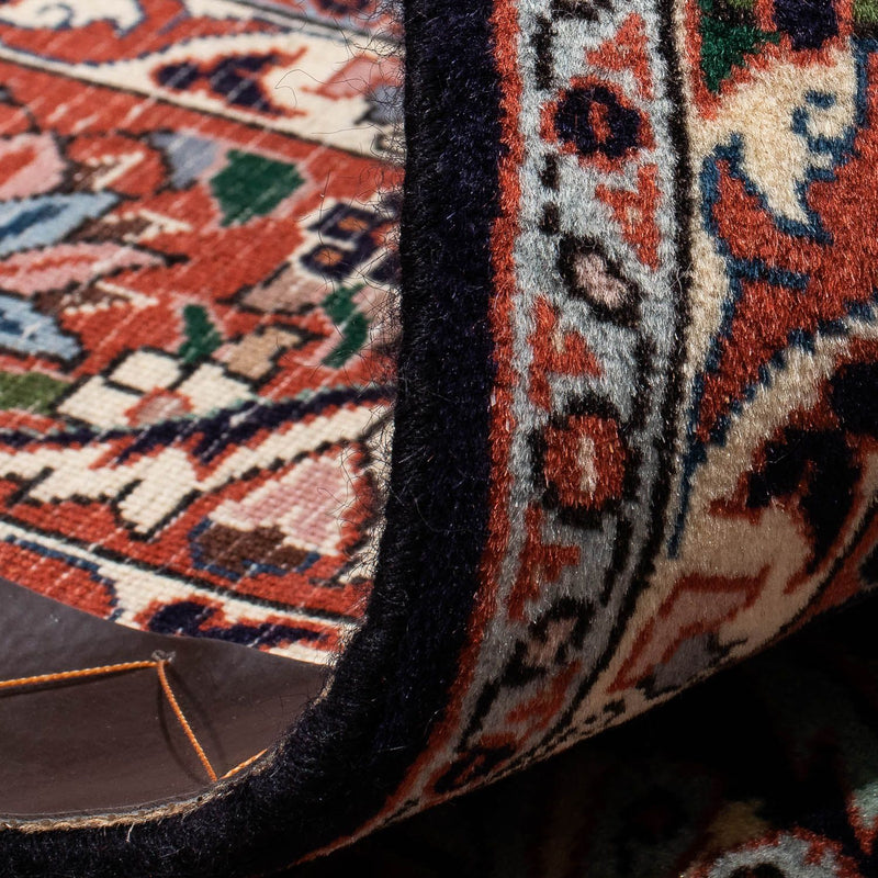 Dywan perski - Bijar - 240 x 165 cm - ciemnoniebieski