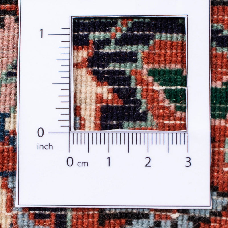 Dywan perski - Bijar - 240 x 165 cm - ciemnoniebieski