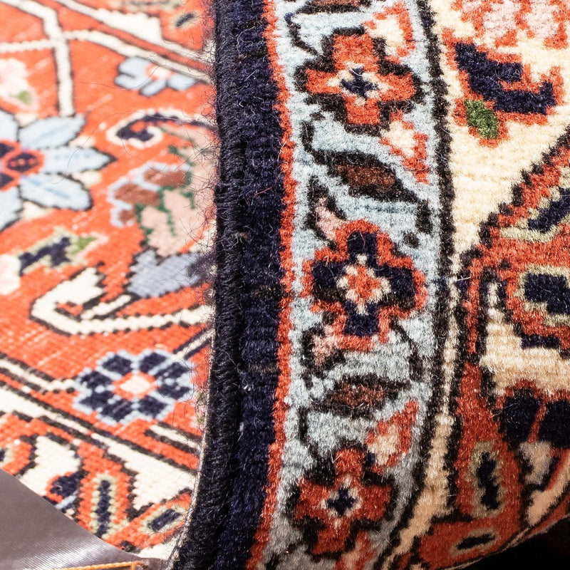 Dywan perski - Bijar - 245 x 151 cm - ciemnoniebieski